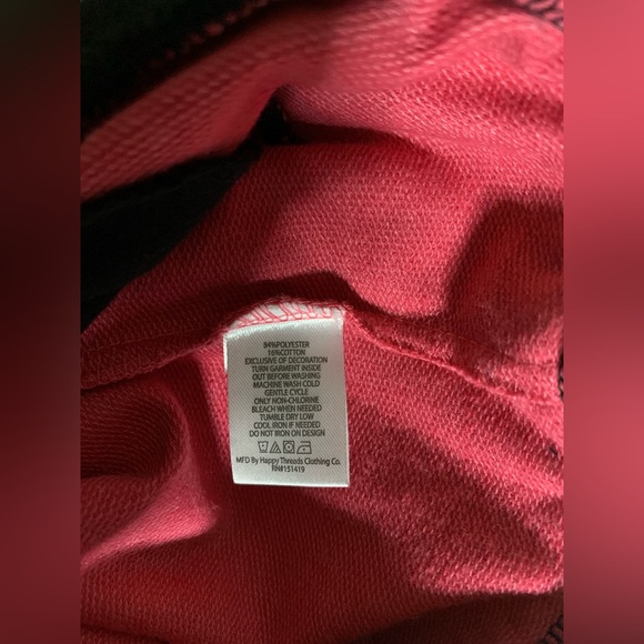 JoJo Siwa pink sweater with zipper - Picture 6 of 7